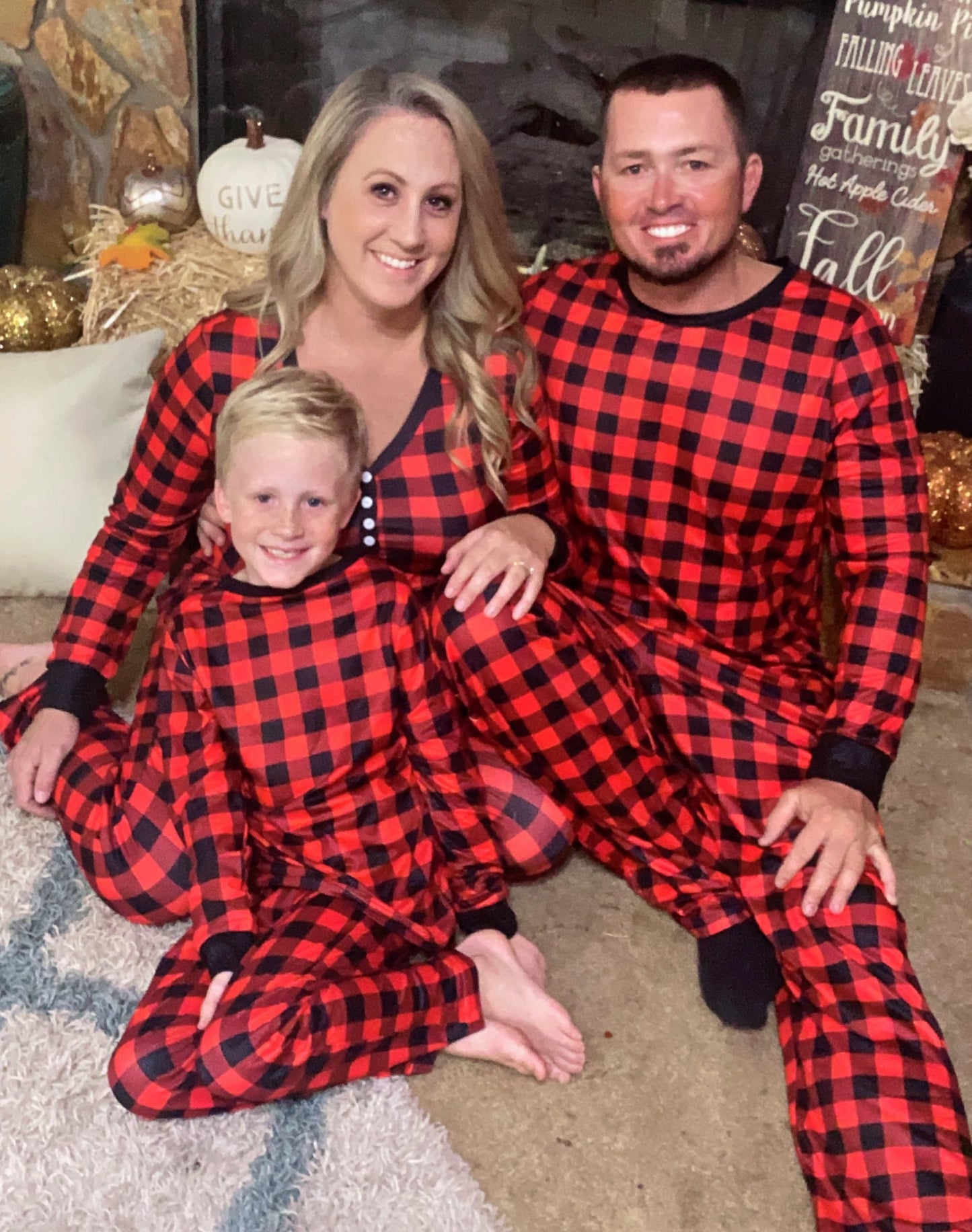 PREORDER: Matching Family Pajamas in Buffalo Plaid