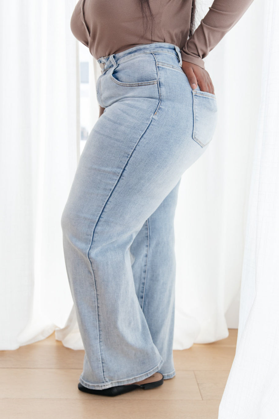 Blissed Out Wide Leg Jeans