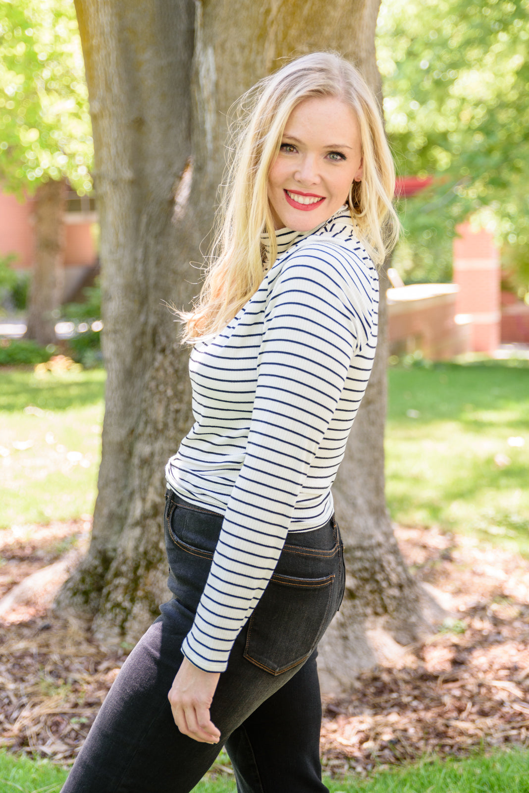 Crossroads Striped Top