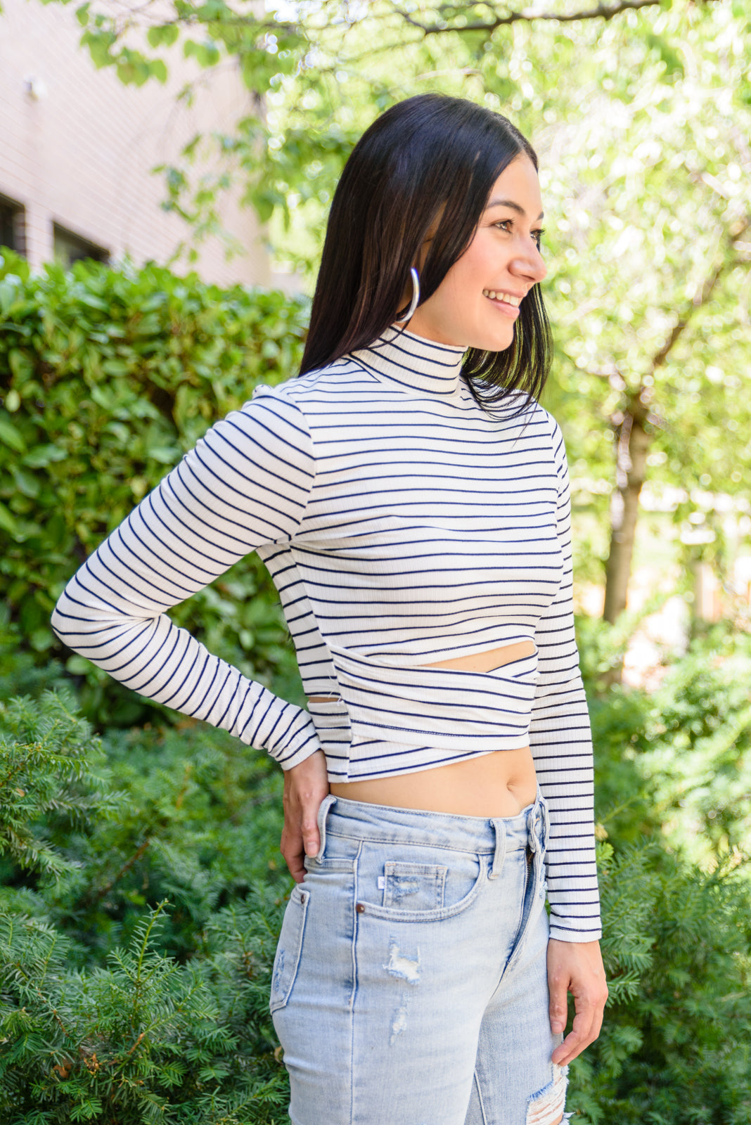 Crossroads Striped Top