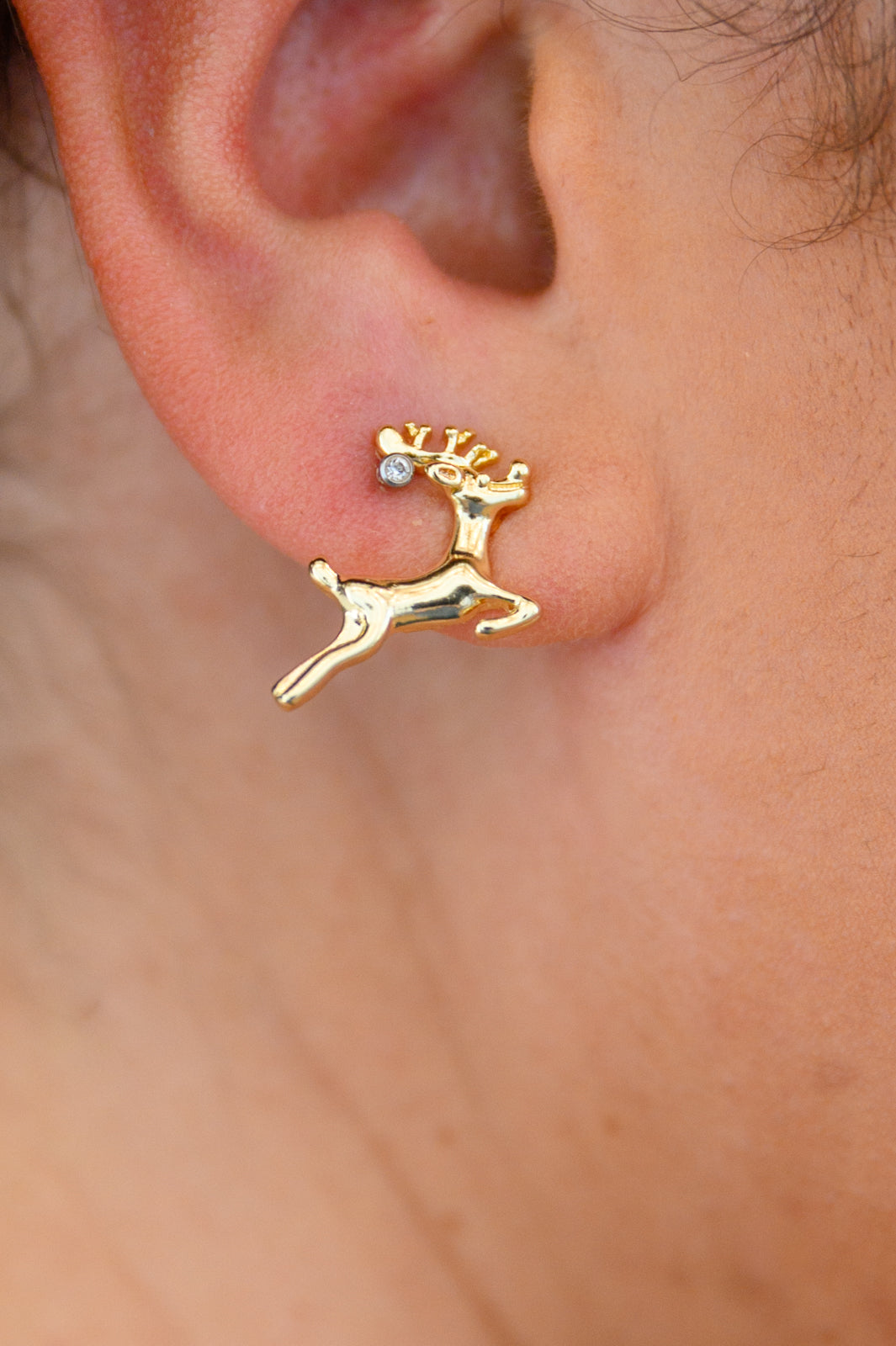 Dancing Deer Earring Set