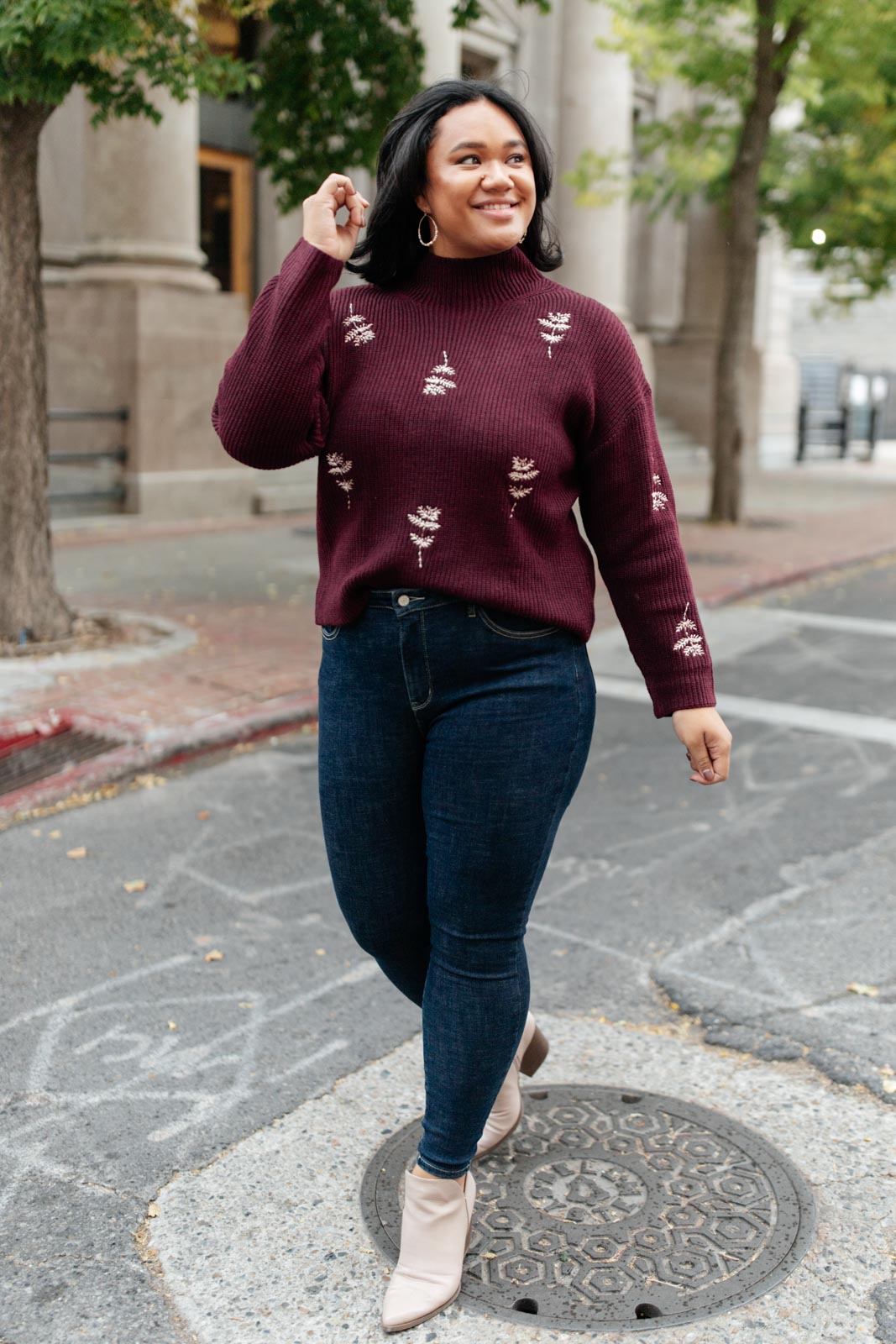 Genevieve Embroidered Sweater