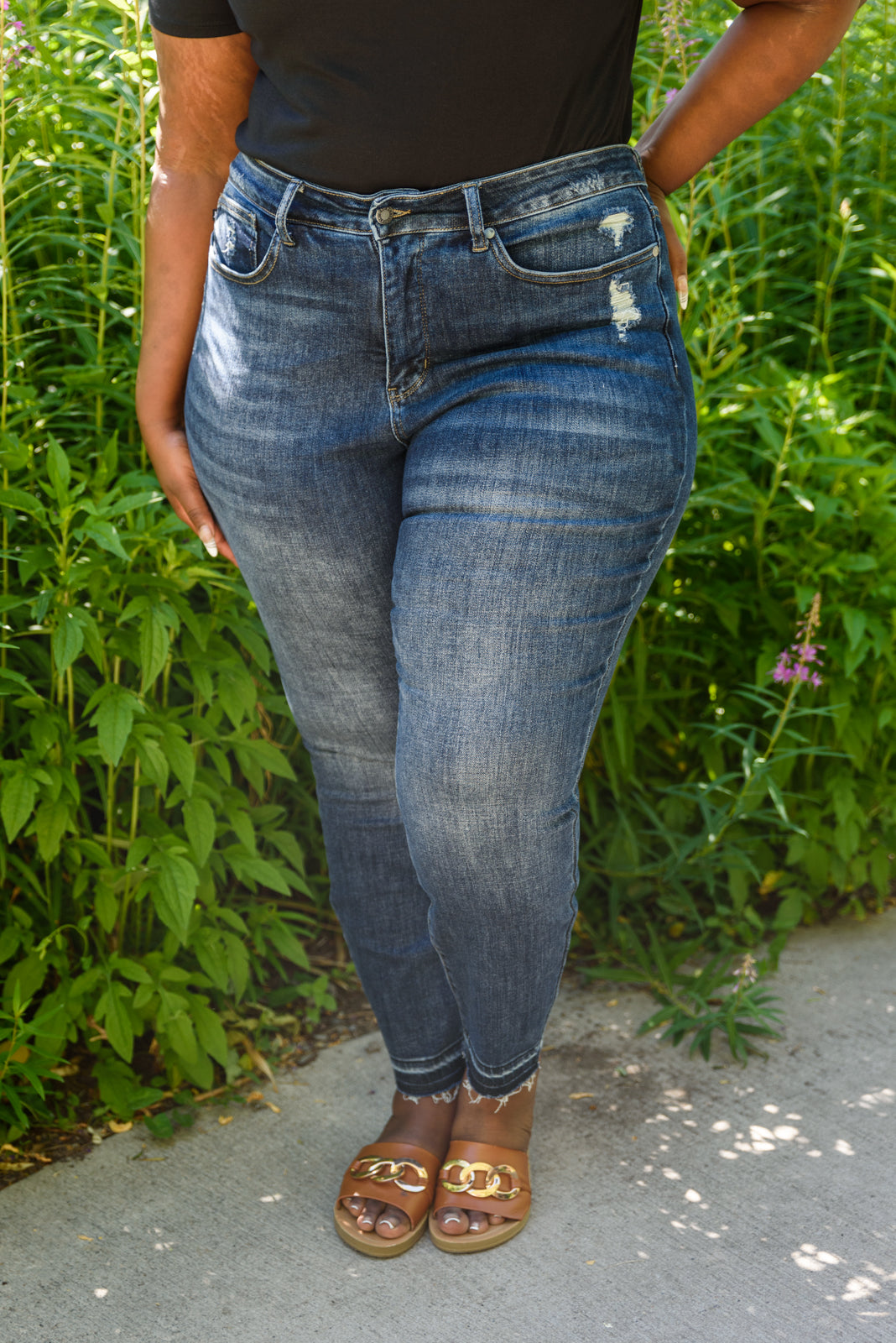 Lily Hi-Waisted Tummy Control Jeans