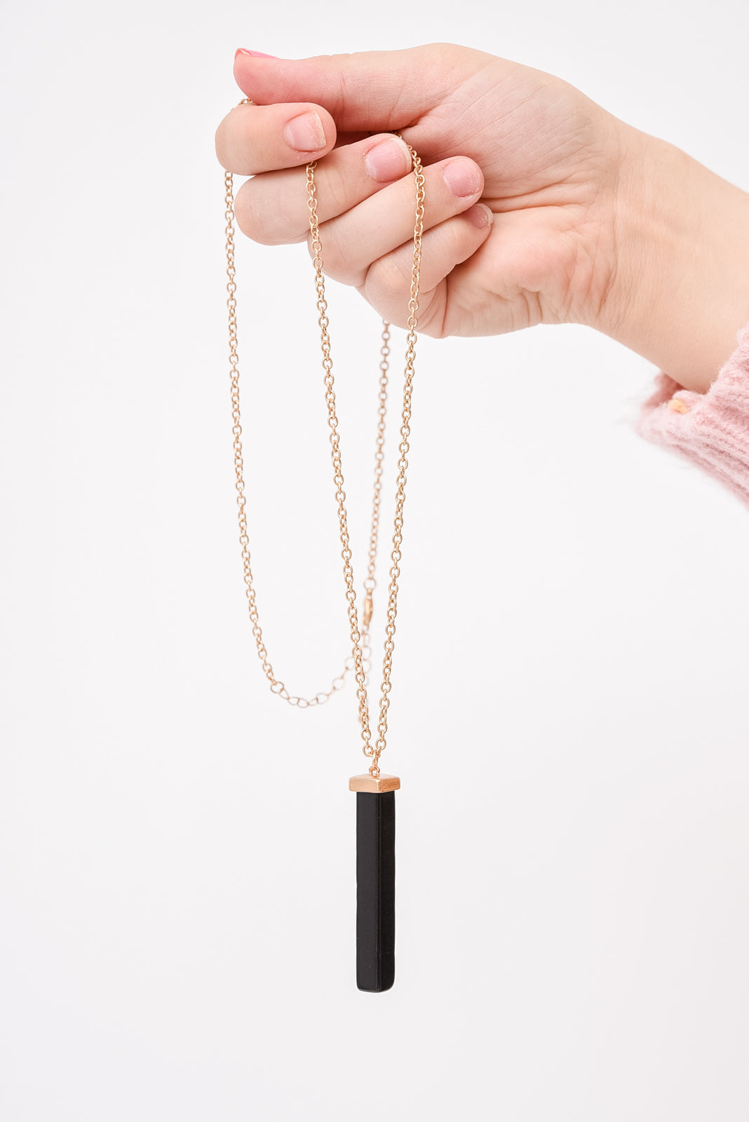 Maura Stone Bar Necklace