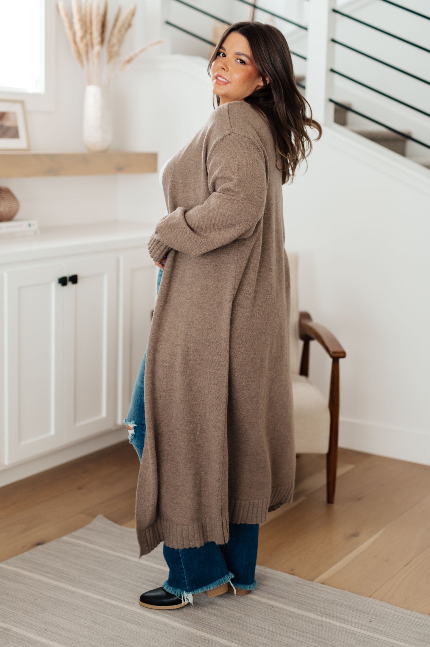 Perfectly Resolved Duster Cardigan