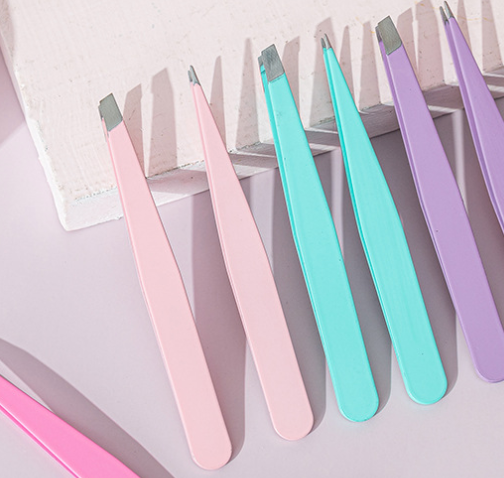 Pink Cloud Tweezer Set