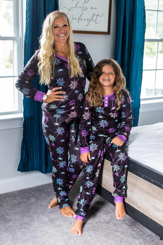 PREORDER: Matching Halloween Pajama Spider Net