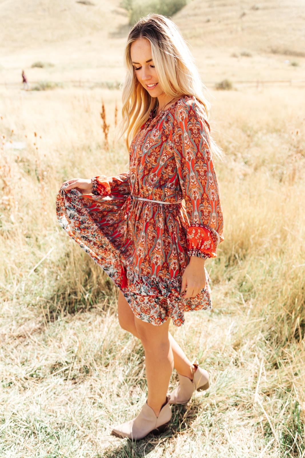 Sunset Meadow Dress