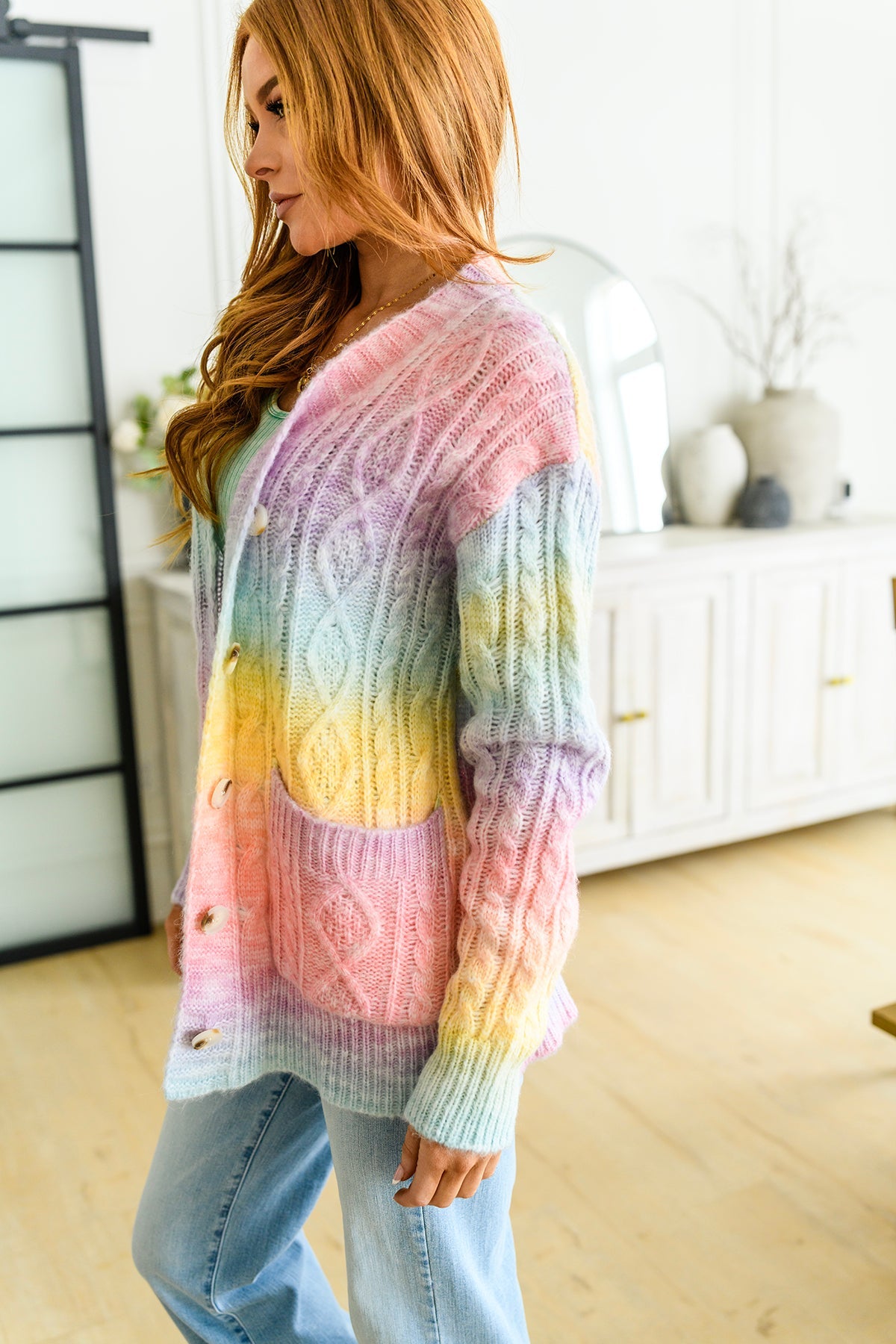 Sweet Dreams Rainbow Cardigan