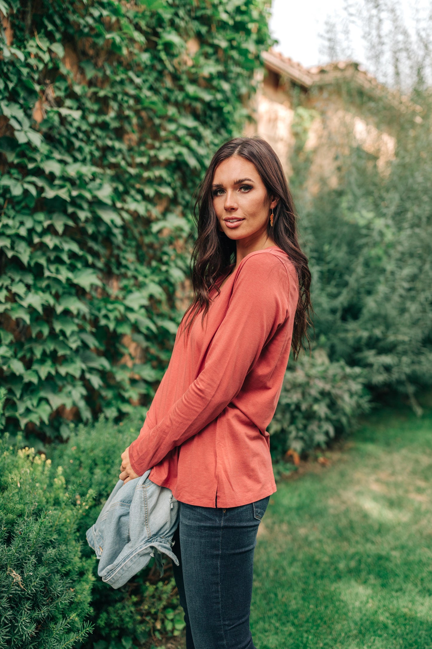 Tiffany Top in Rust