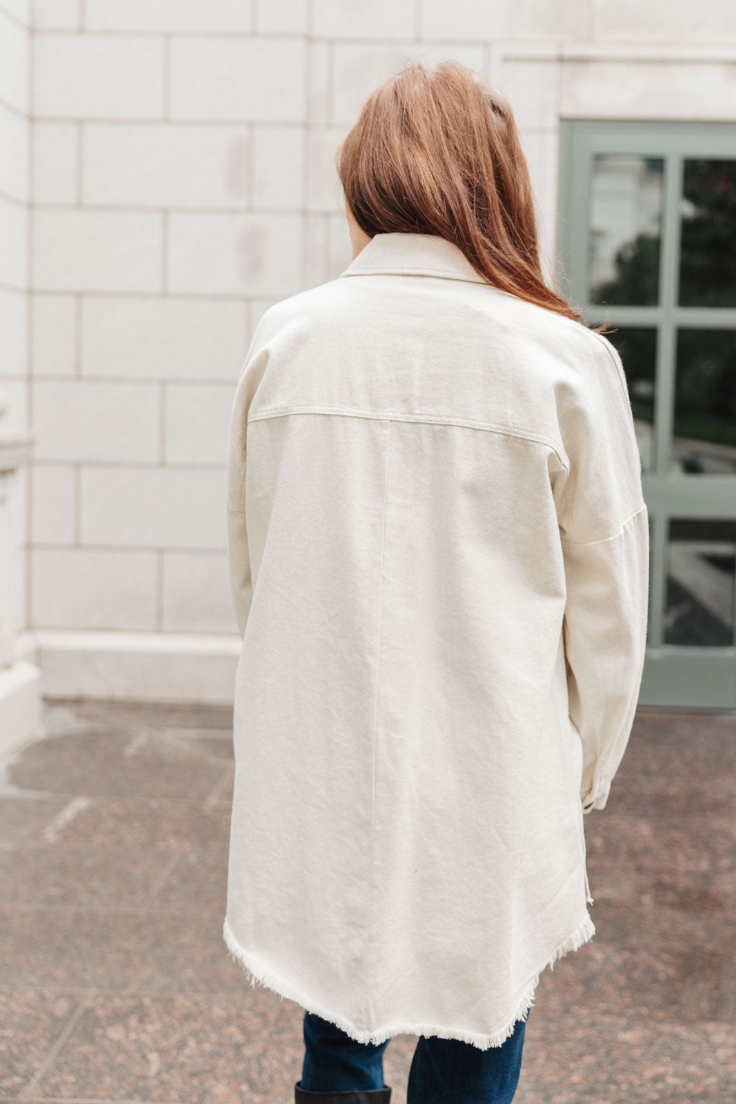 Western Calling Top in Oatmeal